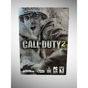Call of Duty 2 Collector's Edition PC Game DVD-ROM Activision Infinity‎ Ward